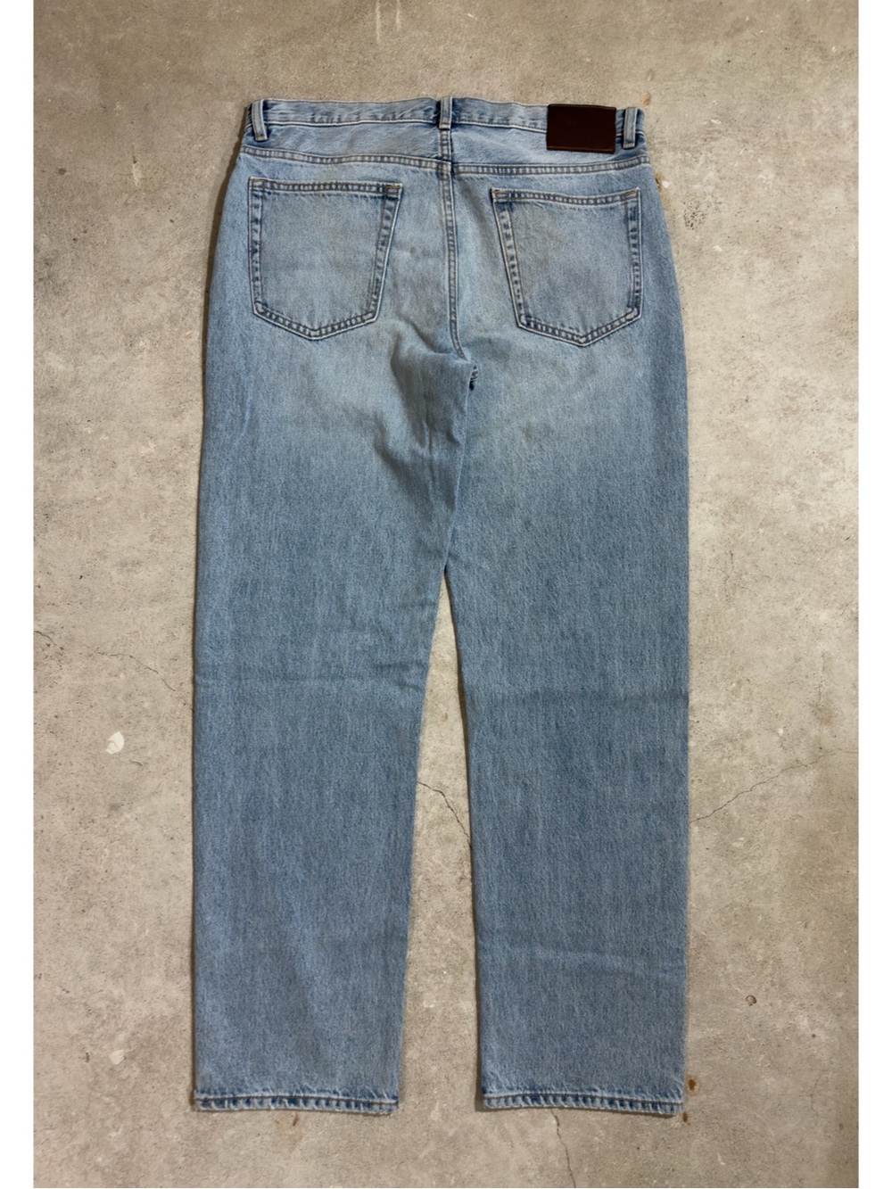 Zara Europe Market Reworked Repaired Jeans - Picture 7 of 7